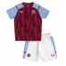 Aston Villa Babykleding Thuisshirt Kinderen 2023-24 Korte Mouwen (+ korte broeken)